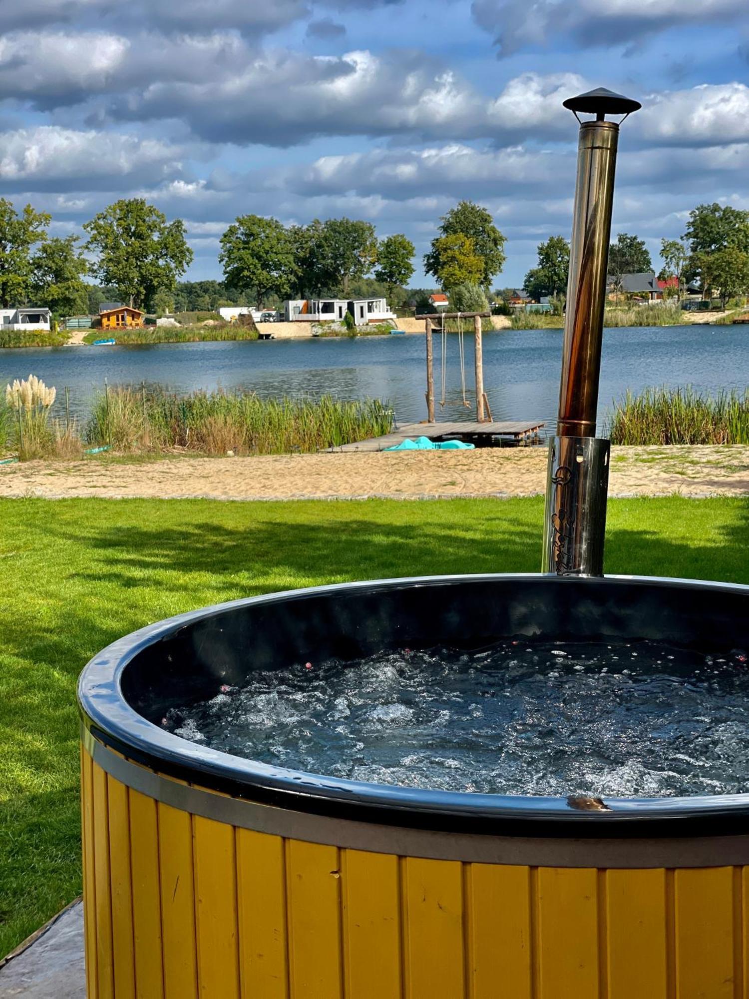 Relax House Nad Jeziorem Z Goraca Balia Villa Bieniowice Buitenkant foto