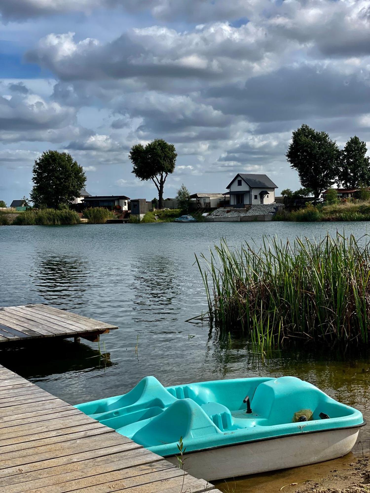 Relax House Nad Jeziorem Z Goraca Balia Villa Bieniowice Buitenkant foto